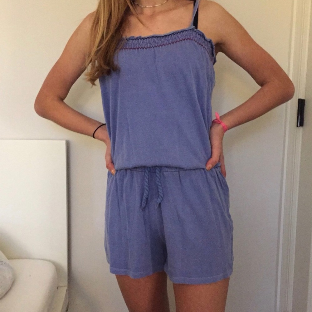 Blue romper